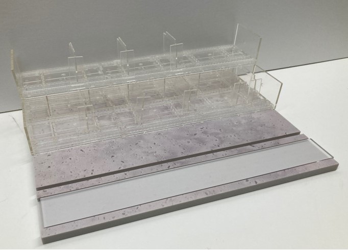 【NEW】生分解性プラスチック・バイオプラスチックを使用したメイク専用什器